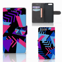 Huawei P10 Book Case Funky Triangle - thumbnail