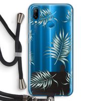 Simple leaves: Huawei P20 Lite Transparant Hoesje met koord
