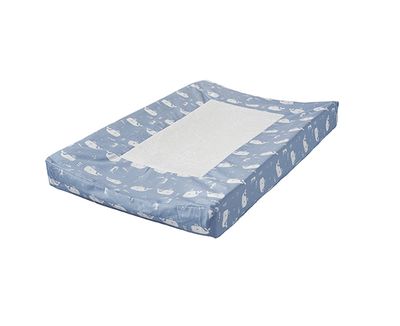 Fresk aankleedkussenhoes Whale blue fog Maat