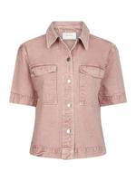 Neo Noir Shirt Tiki Solid | Ash Rose