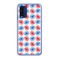 Klaproosjes: Xiaomi Redmi 9T Transparant Hoesje