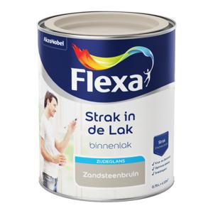 Flexa Strak in de Lak Binnenlak Zijdeglans - Zandsteenbruin