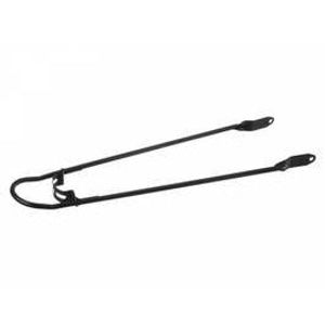HH Spatbordstang met bumper 28 x 1,5 inch matzwart