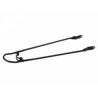 HH Spatbordstang met bumper 28 x 1,5 inch matzwart