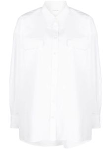 ARMARIUM chemise en coton à coupe oversize - Blanc