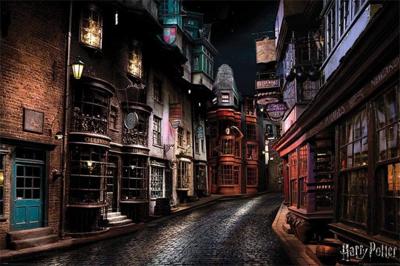 Poster Harry Potter Diagon Alley 91,5x61cm