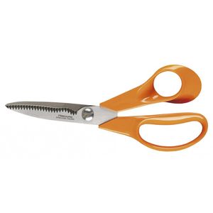 Fiskars 1000555 Rechte knip Oranje, Roestvrijstaal