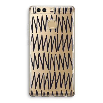 Marrakech Zigzag: Huawei P9 Transparant Hoesje