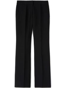 Jil Sander pantalon évasé à taille basse - Noir