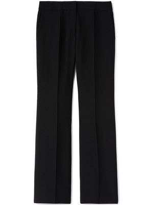 Jil Sander pantalon évasé à taille basse - Noir