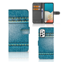 Samsung Galaxy A73 5G Wallet Case met Pasjes Jeans