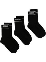 0711 lot de chaussettes en coton - Noir - thumbnail