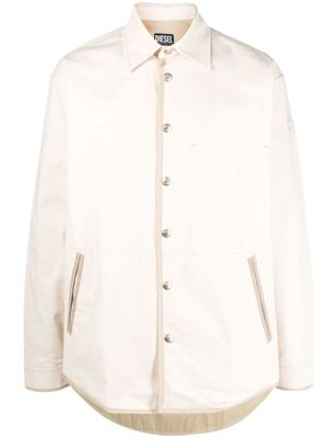 Diesel surchemise S-DOVES en serge - Tons neutres