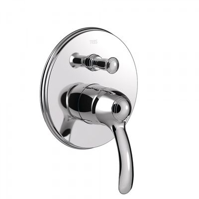 Tres Clasic inbouw 2-wegs douchemengkraan chroom Tres Clasic inbouw 2-wegs douchemengkraan chroom