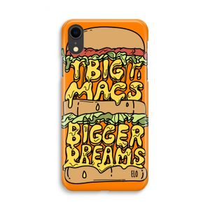 Big Macs Bigger Dreams: iPhone XR Volledig Geprint Hoesje