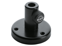 K&M 23855 Table Flange Black