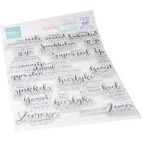 Marianne Design • clear stamps zomer & ijs