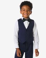 HEMA Kindergilet pique blauw (blauw)