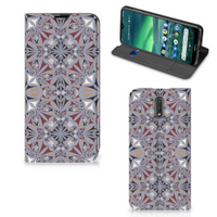 Nokia 2.3 Standcase Flower Tiles