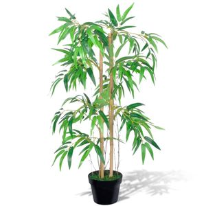 VidaXL Kunstplant bamboe twiggy met pot 90 cm