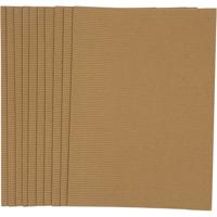 Creativ Company Ribbelkarton kleur 120gr, 10 vellen