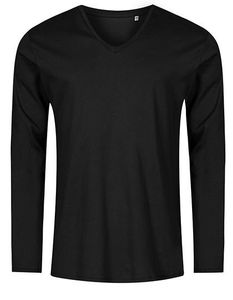 Promodoro XO1460 Men´s V-Neck T-Shirt Longsleeve