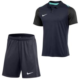 Nike Academy Pro 24 Polo Trainingsset Donkerblauw Zwart Turquoise Wit