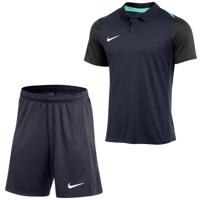 Nike Academy Pro 24 Polo Trainingsset Donkerblauw Zwart Turquoise Wit