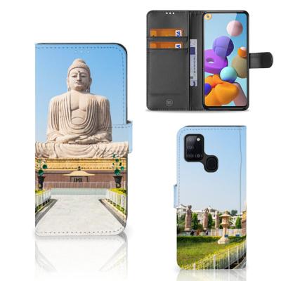 Samsung Galaxy A21s | Flip Cover | Boeddha