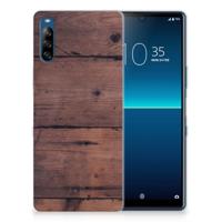 Sony Xperia L4 | Bumper Hoesje | Old Wood