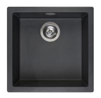 Reginox Amsterdam 40 black silvery spoelbak