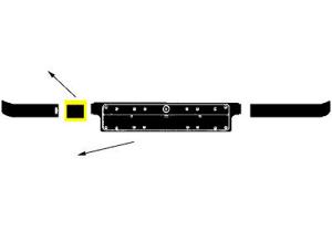 BUMPERLIJST RECHTS BUMPER 0640589