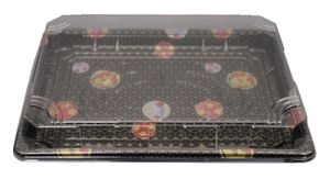 Plastic Wegwerpbord - The Oriental Shop - 50 stuks - 26 x 18.8 x 2 cm