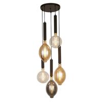 Searchlight Vide hanglampDulwich Ø 30cm - 35721-5BK