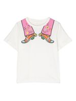 Stella McCartney Kids t-shirt en coton à imprimé graphique - Blanc - thumbnail