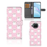 Xiaomi Mi 10T Lite | Telefoonhoesje | Met pasjeshouder | Sleeping Cats