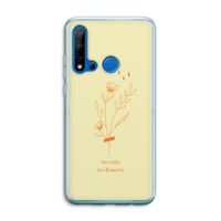 No rain no flowers: Huawei P20 Lite (2019) Transparant Hoesje
