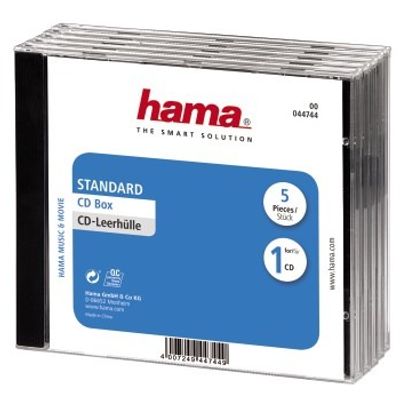Hama CD Box 5 Pak Geseald