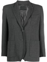 Prada Pre-Owned blazer en laine (années 2000) - Gris