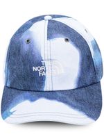 Supreme x TNF casquette en jean à 6 empiècements - Bleu - thumbnail