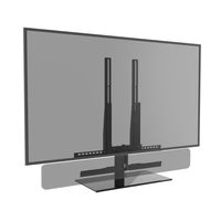 Cavus: Draaibare TV Voet met Bluesound Pulse Soundbar frame voor 42-55 inch TV t/m 30kg - thumbnail