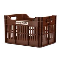 Urban Proof Click Fietskrat 30 liter Gerecycled Kunststof Deep Brown Urban Proof Click Fietskrat 30 liter Gerecycled Kunststof Deep Brown