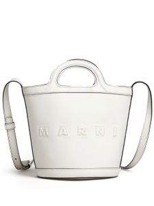 Marni grand sac cabas Tropicalia - Blanc