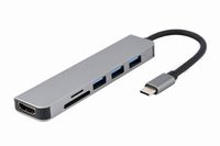 USB-C multi adapter 6-in-1 - thumbnail