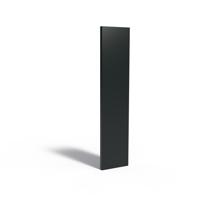 Sfeerpaneel staal BASIC 40 x 5 x 180 cm