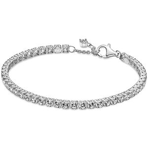 Pandora 591469C01 Armband Sparkling Tennis zilver-zirconia wit