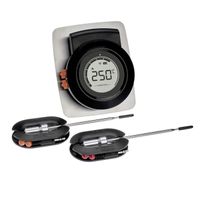 TFA Dostmann 14.1513.01 Barbecuethermometer Alarm, Kabelsensor, Gratis app, Bewaking van kerntemperatuur Burger, Rund, Kalf, Lam, Varken, Kalkoen, °C - thumbnail