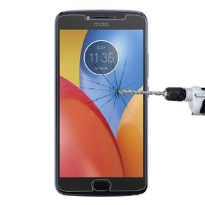 Voor Motorola Moto E4 Plus 0.3mm 9H oppervlaktehardheid 2.5D explosieveilige gehard glas niet-volledig scherm Film