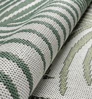 Karpet24 Machka - Stijlvol Binnen & Buiten Vloerkleed met Tropisch Bladmotief in Groen-120 x 170 cm