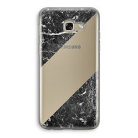 Zwart marmer: Samsung Galaxy A5 (2017) Transparant Hoesje